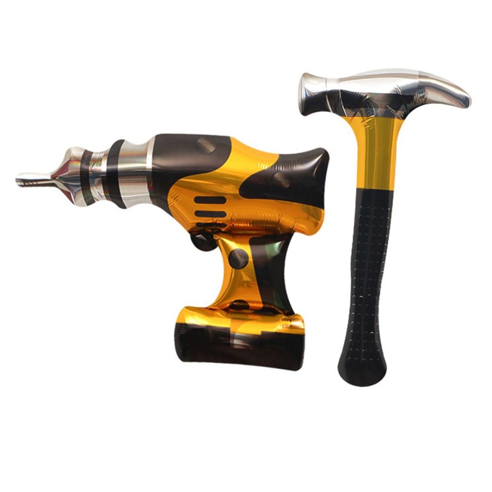 Power Tools Hammer - Power Drill Hammer Modeling Balloon Party