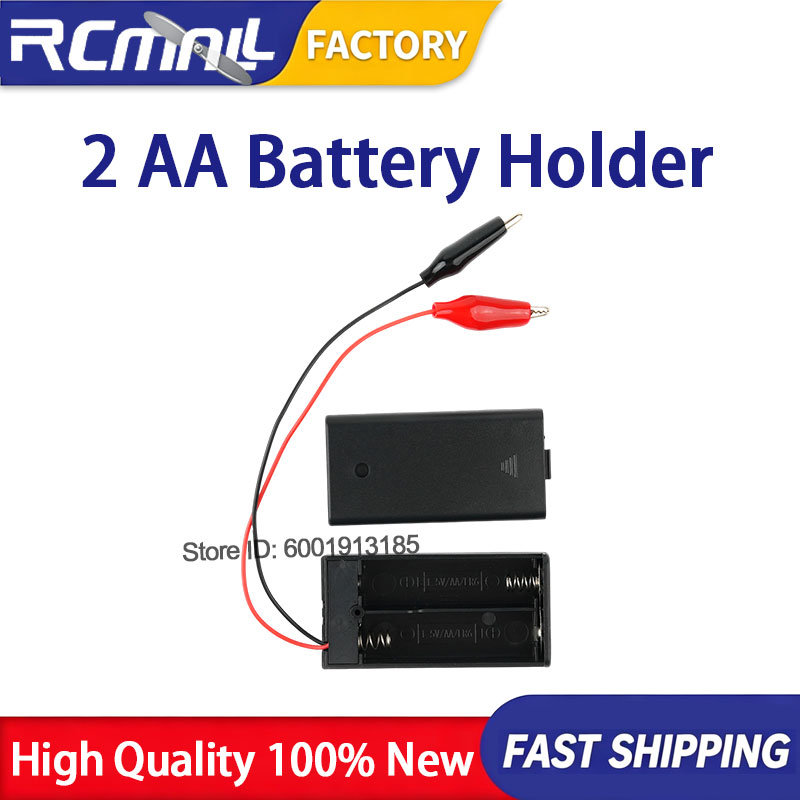 Power Toolbox - 10PCS 2 AA 3V Battery Holder