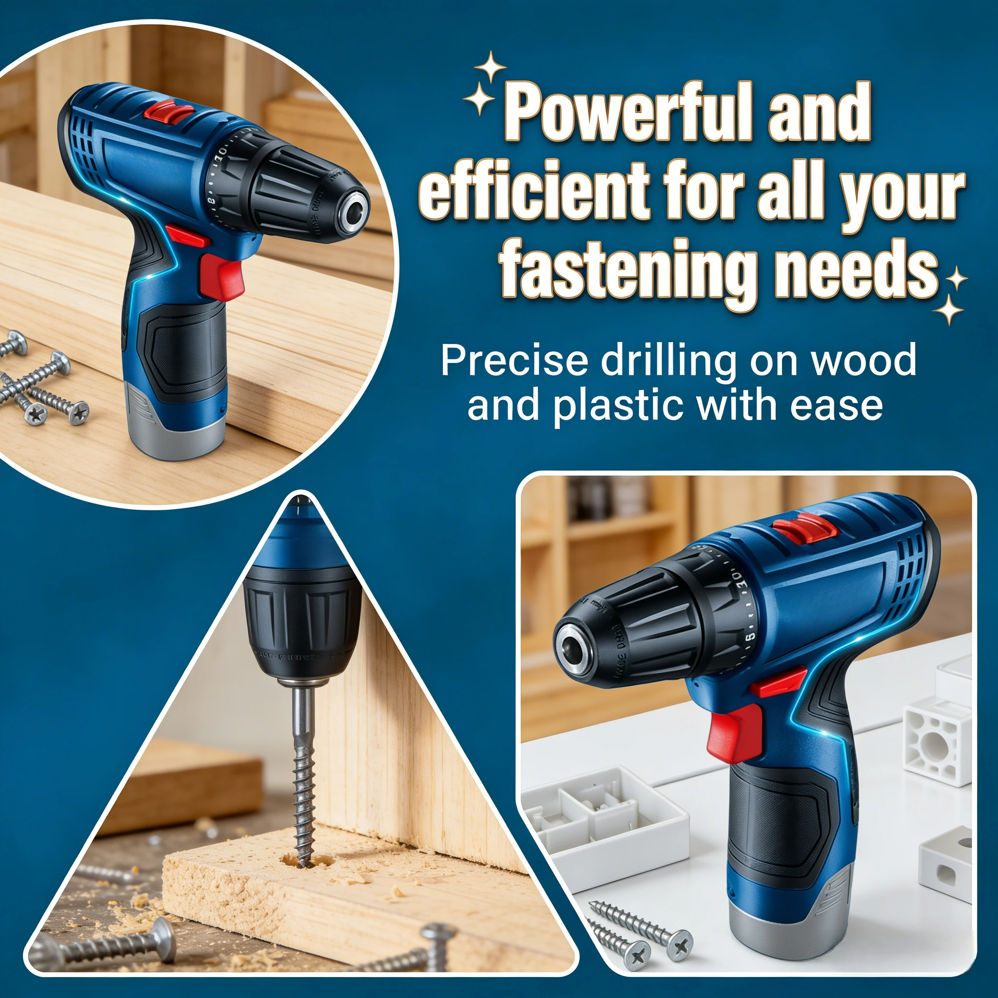 Power Tools Brand - Bosch Electric Drill GSR 120-LI 12V