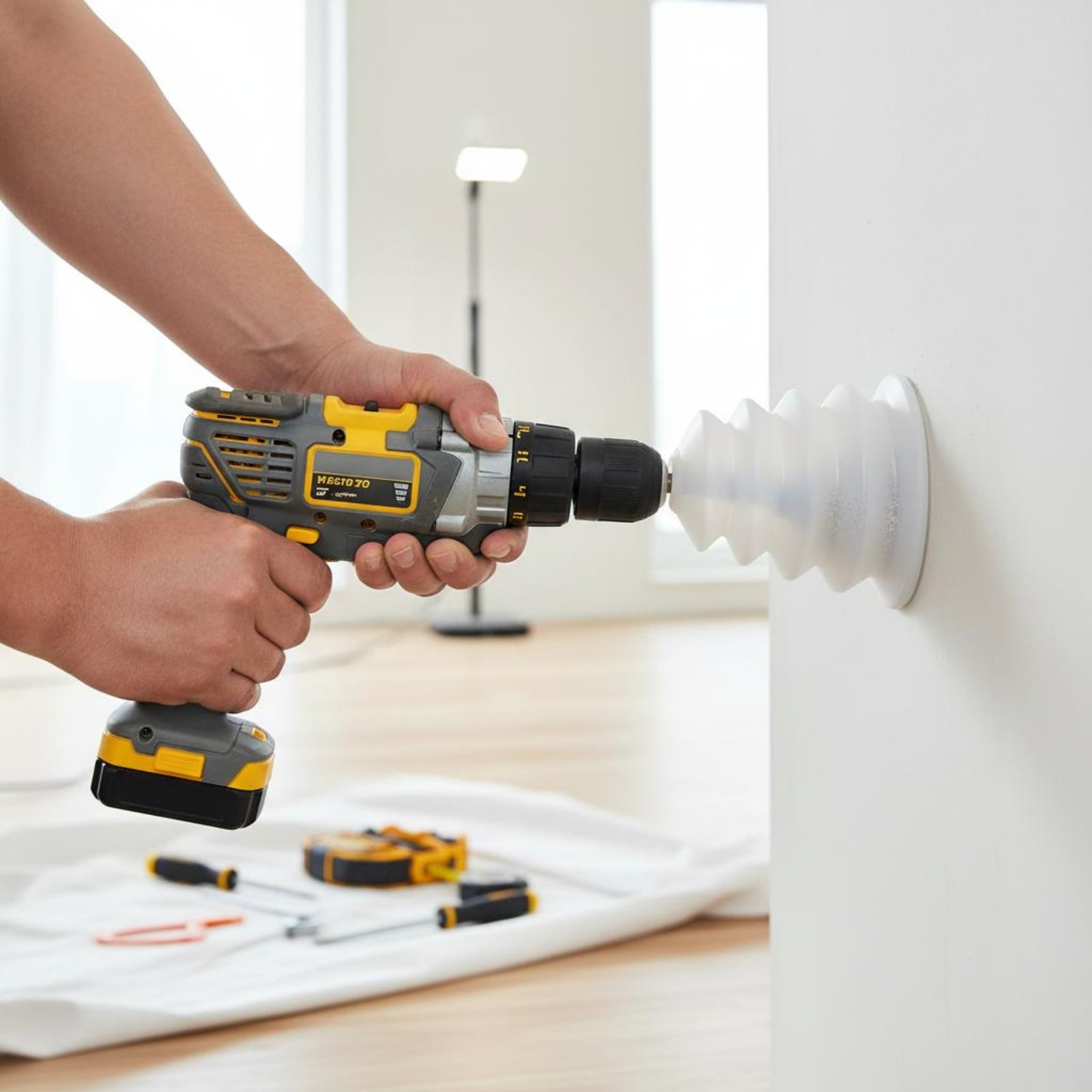 Power Tools Hammer - Drill Dust Collector Bowl Easy to