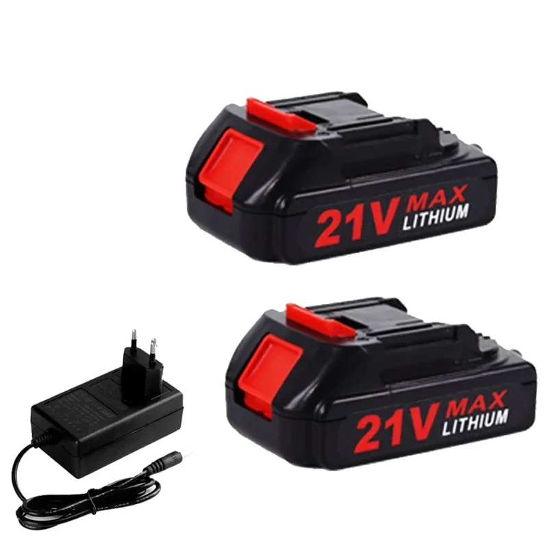 Power Tools Universal Battery - 21V Large Capacity Rechargeable Lithium Ion