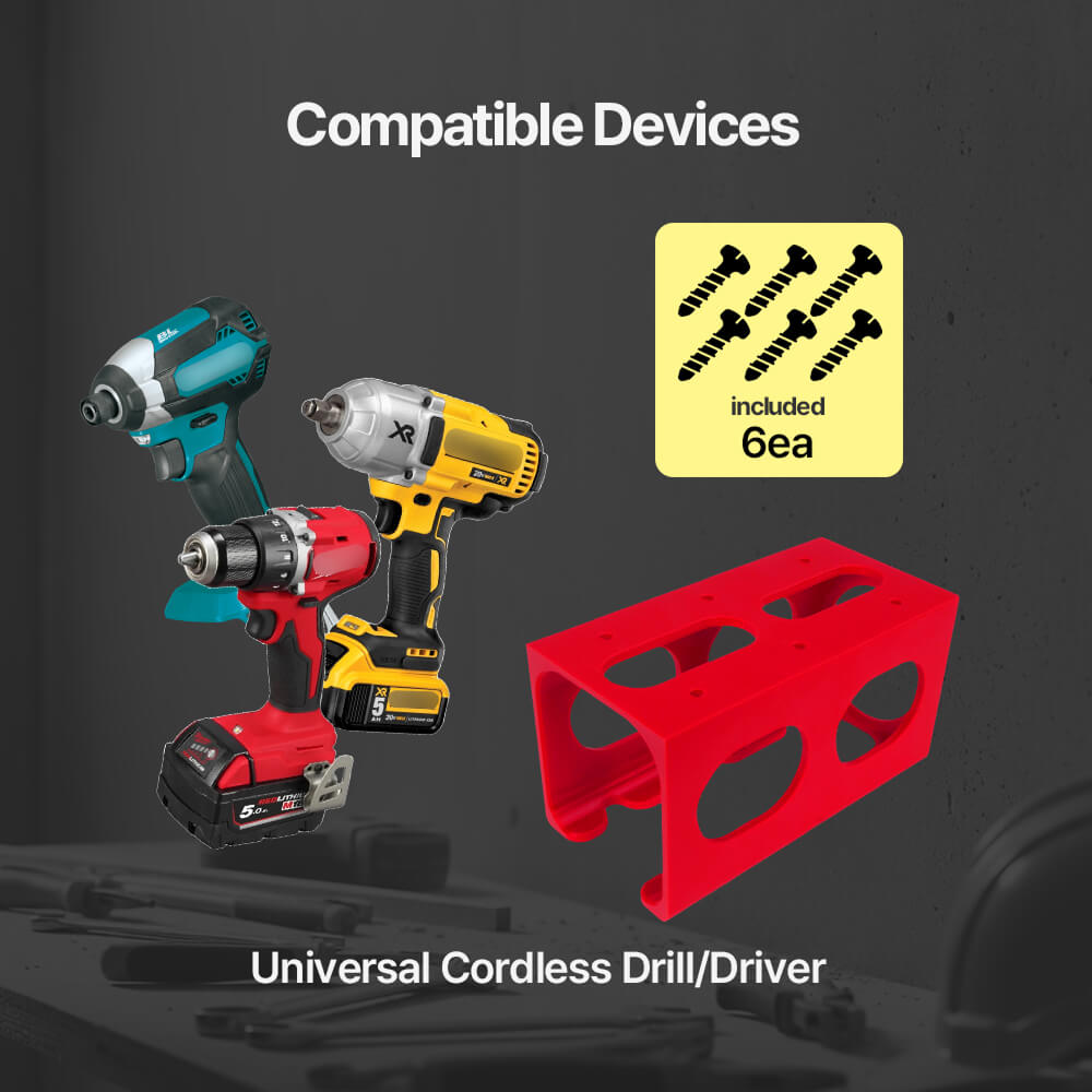 Universal 18V Drill Wall Mount - Power Tools Brand review and price