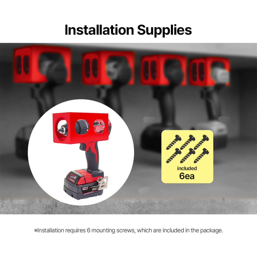 Universal 18V Drill Wall Mount - Power Tools Brand review and price