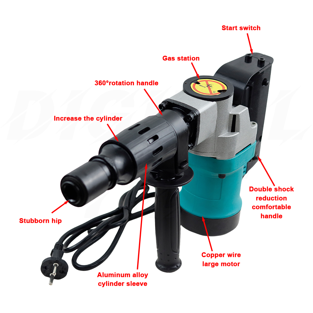 1200W Heavy Duty Electric Hamm - Power Tools Hammer review and price