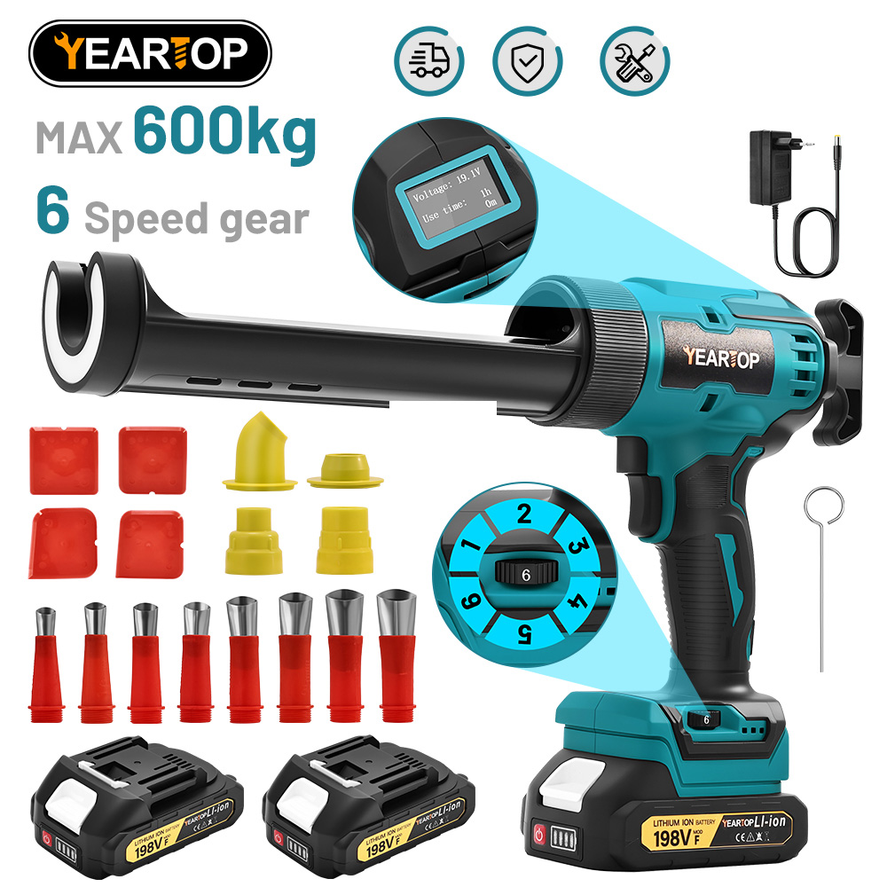 6 Speeds Cordless Electric Glu - Power Tools Universal Battery review and price