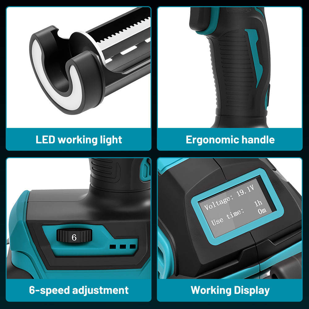 6 Speeds Cordless Electric Glu - Power Tools Universal Battery review and price