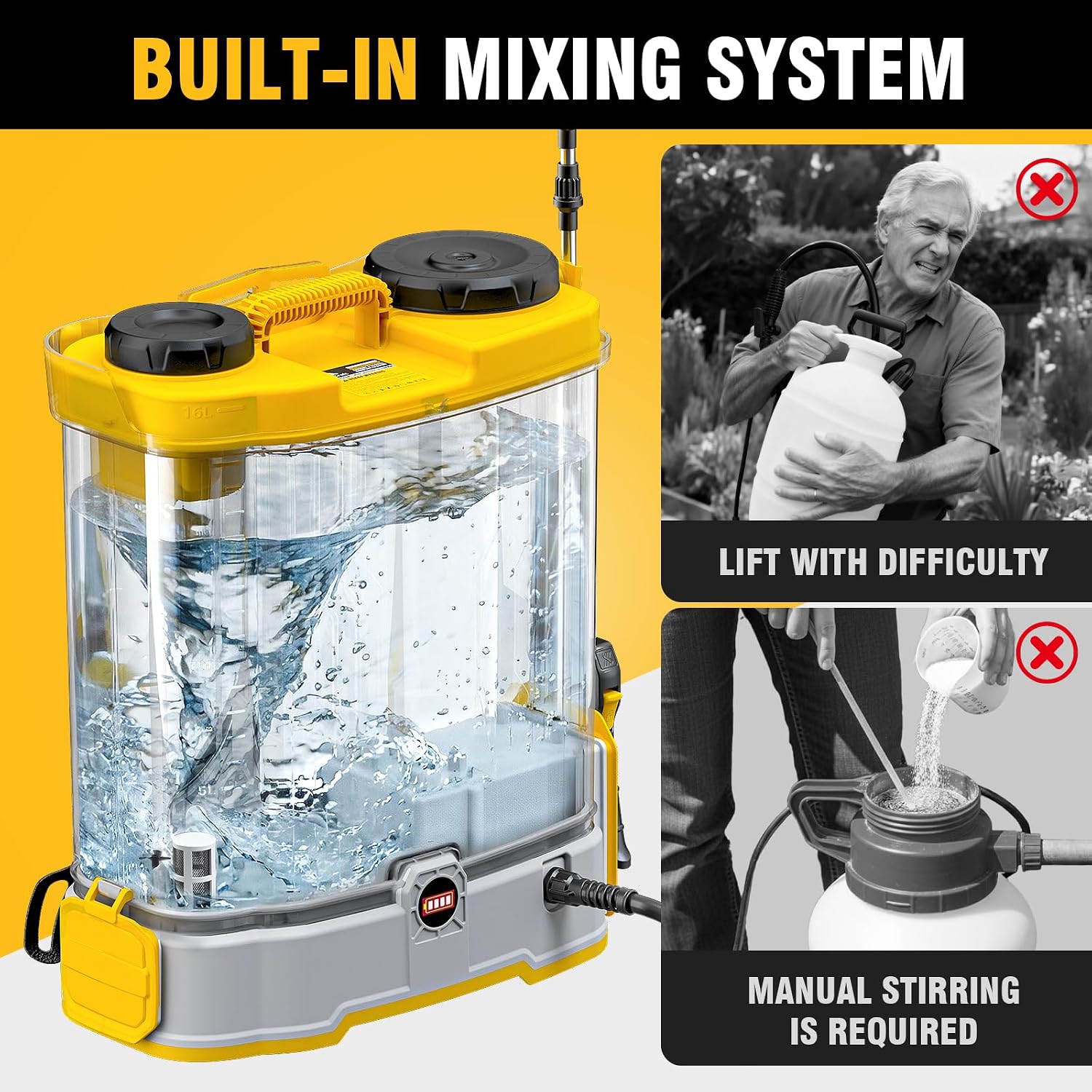 4.2 Gal Battery Powered Backpa - Power Tools Dewalt review and price